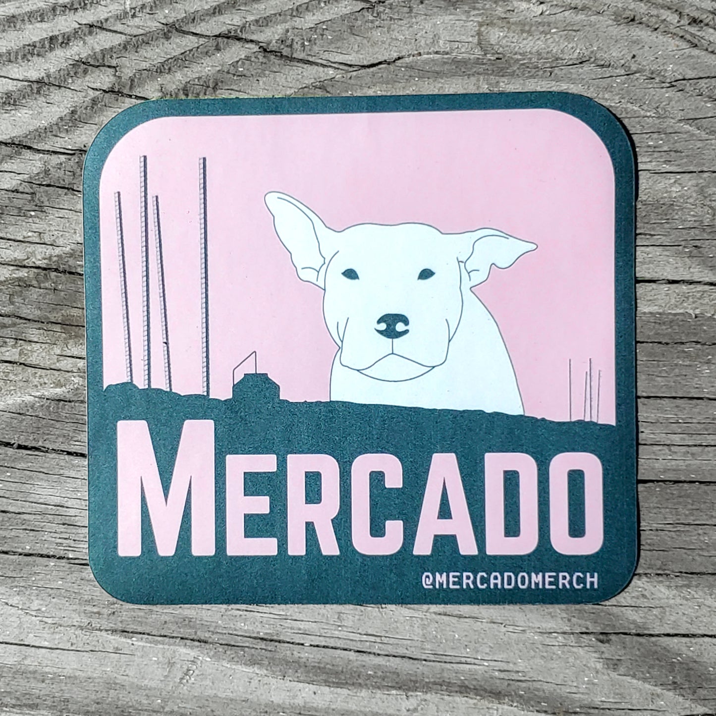 Roof Dog Sticker