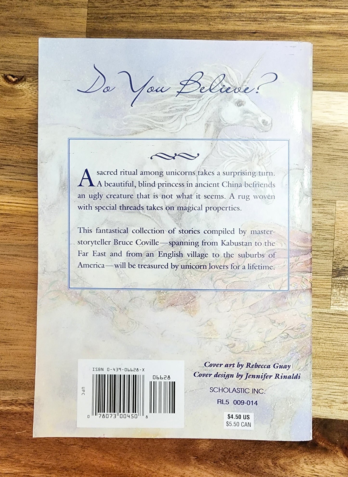 A Glory Of Unicorns - 043906628X, paperback, Bruce Coville