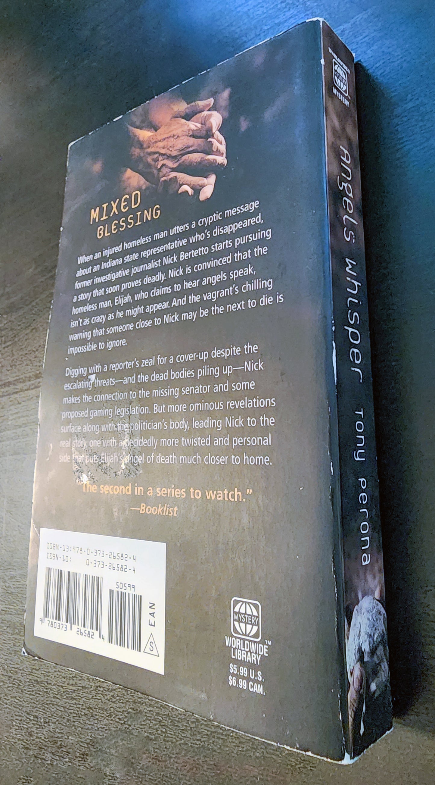 Angels Whisper by Tony Perona, Paperback Book (2006)