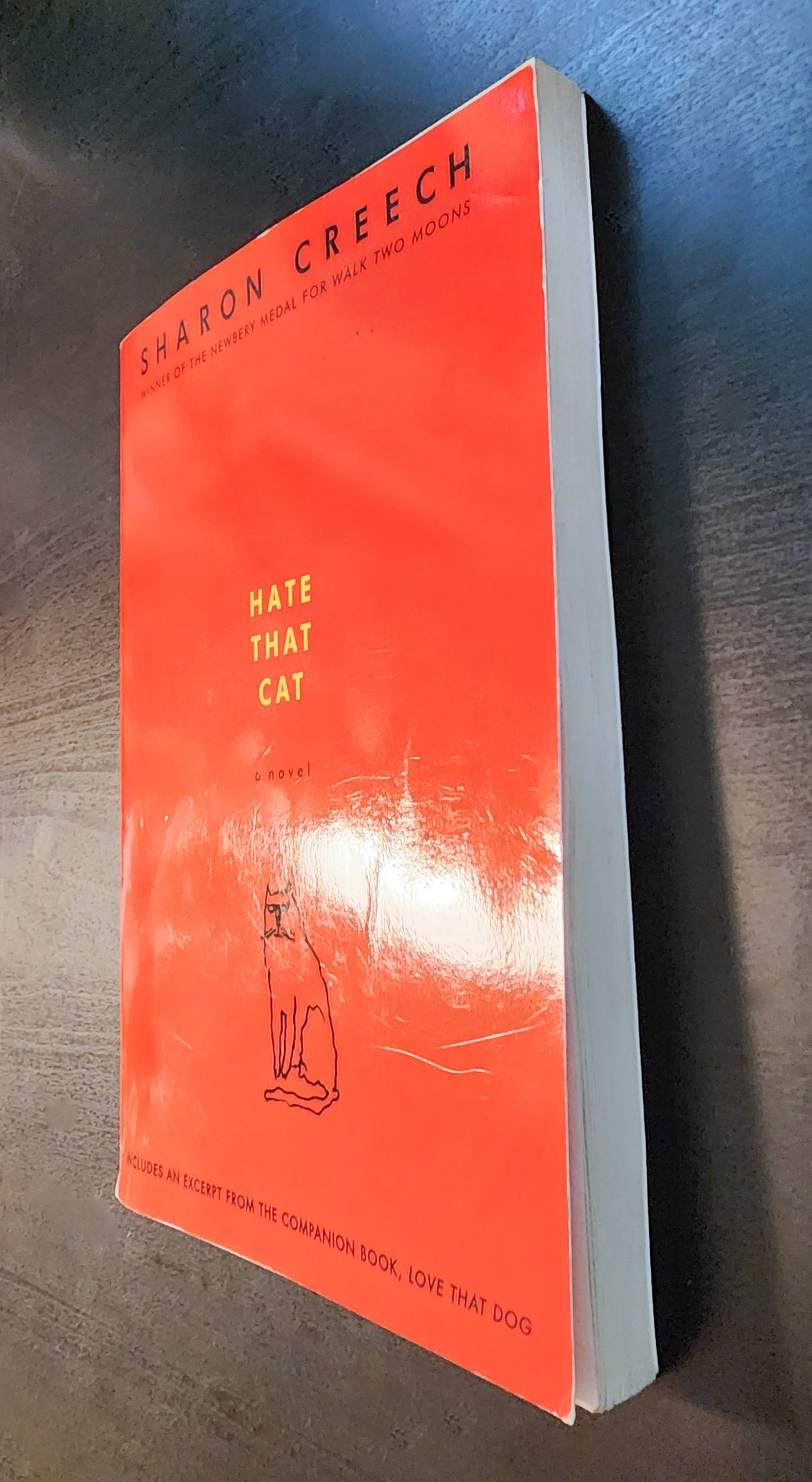 Hate That Cat : A Novel by Sharon Creech (2010, Trade Paperback)