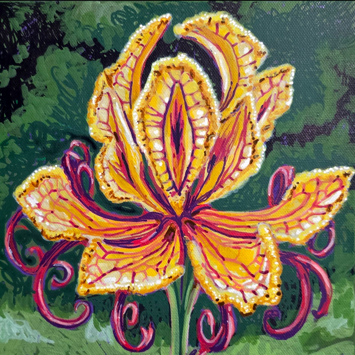 "False Bloom" - Original Painting
