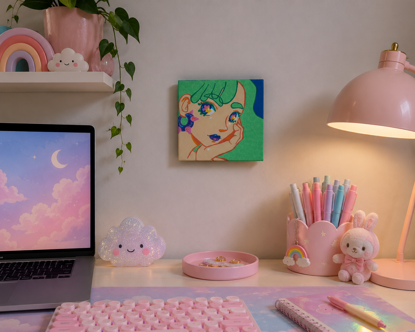 Starlit Thoughts - Original Painting