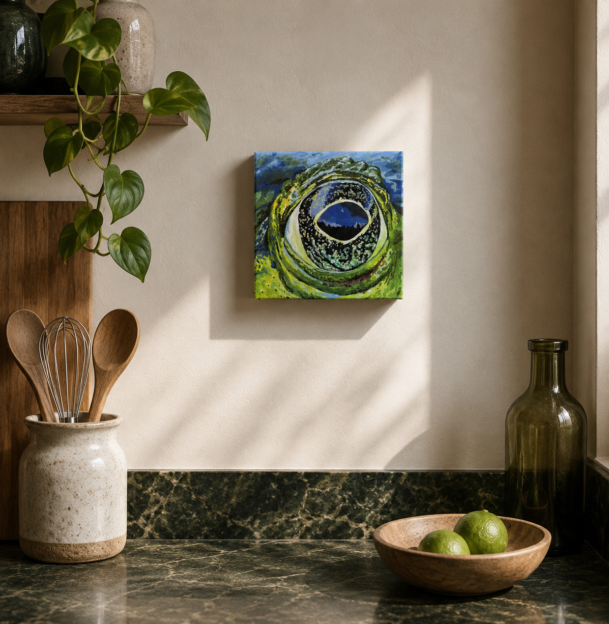 "American Bullfrog" - Original Painting