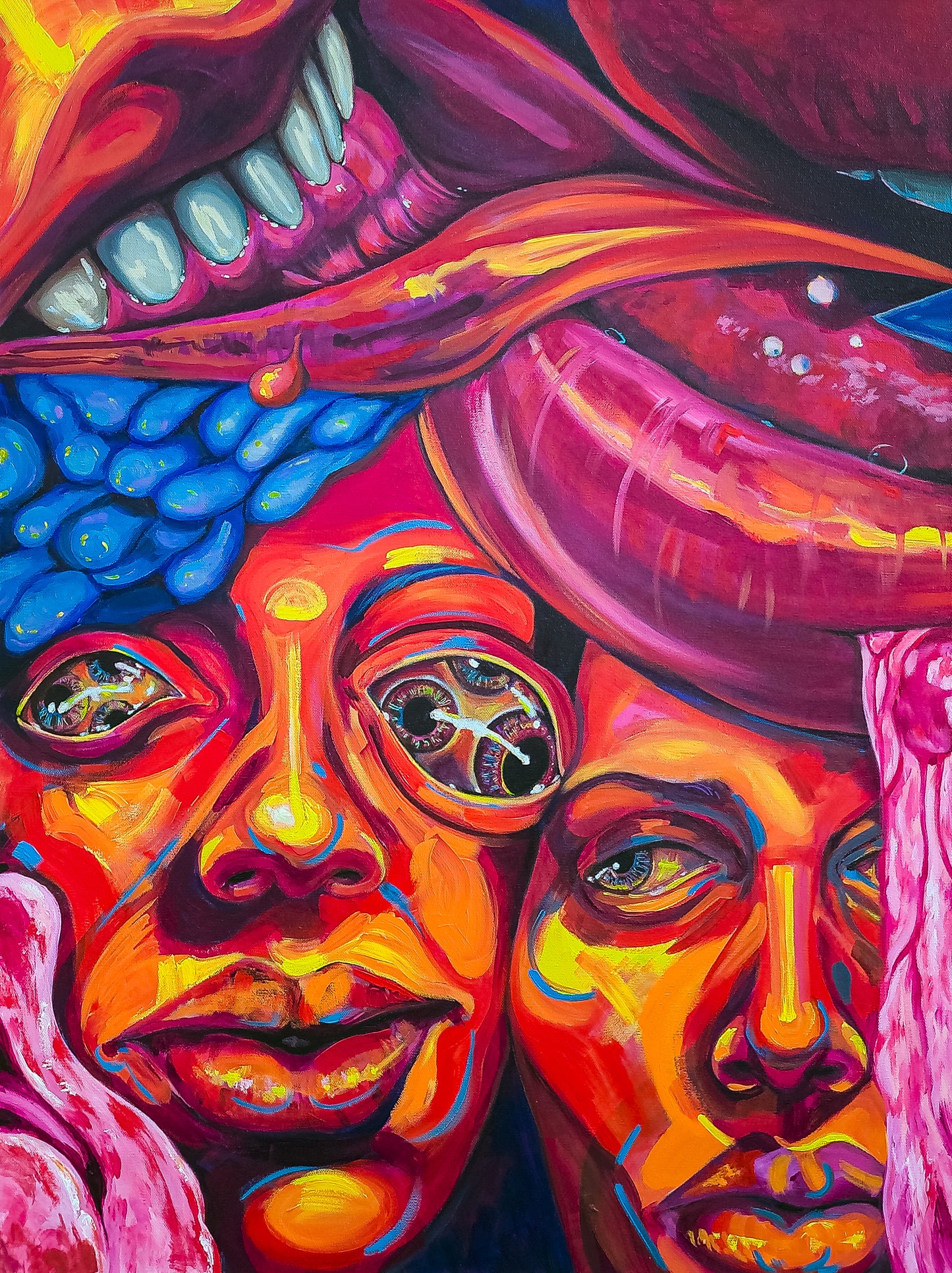 "Chewed Up" - Original Painting