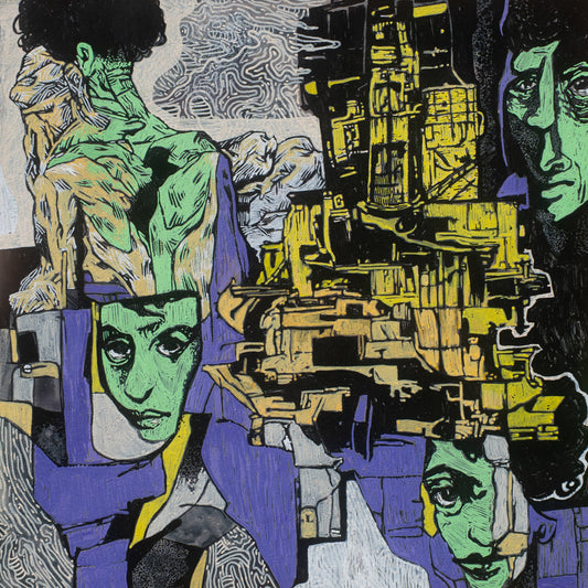 Architecture of Becoming - Original Acrylic Painting