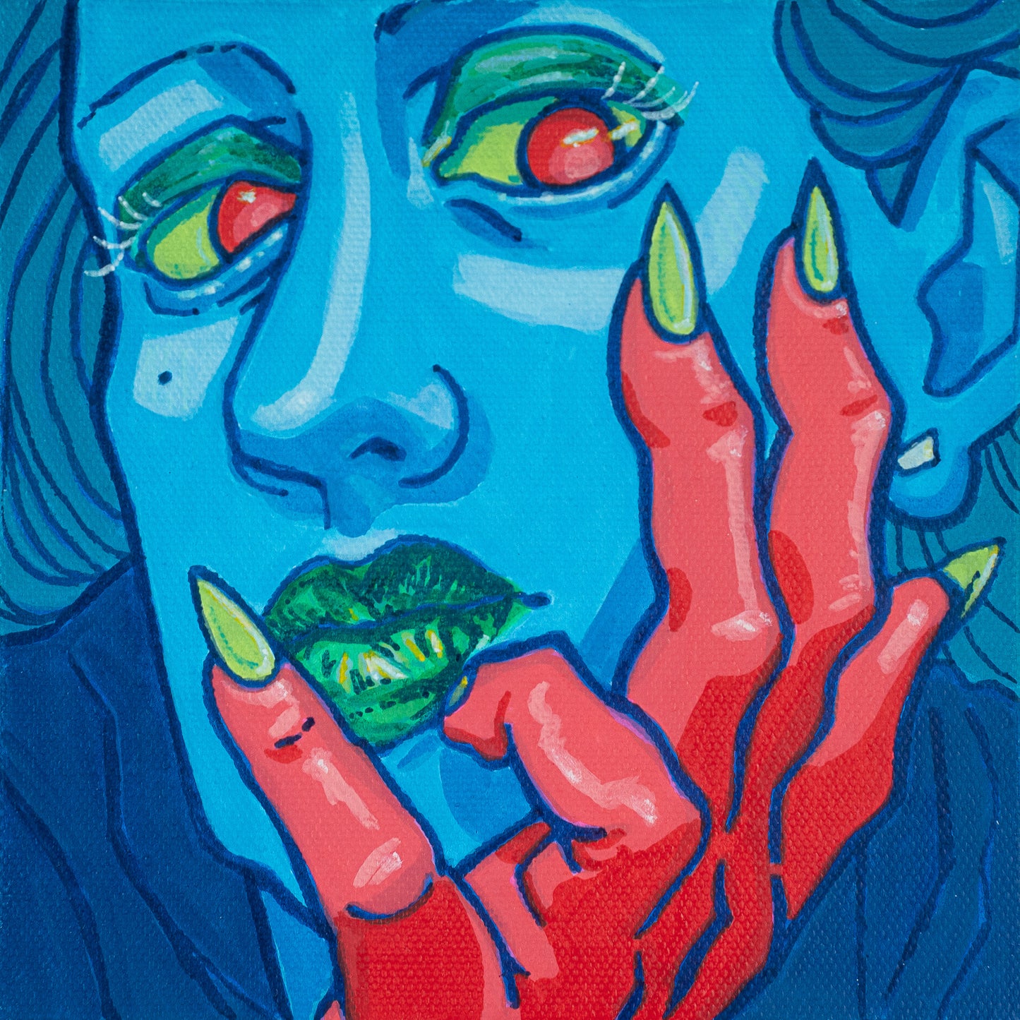 "Fiery" - Original Painting