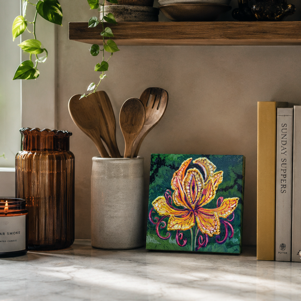 "False Bloom" - Original Painting