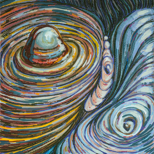 "Mudpots" - Original Painting