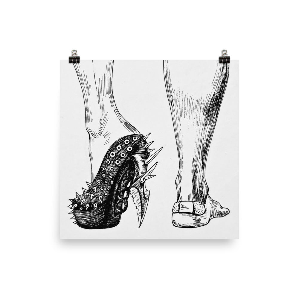"Sharp" Poster Print